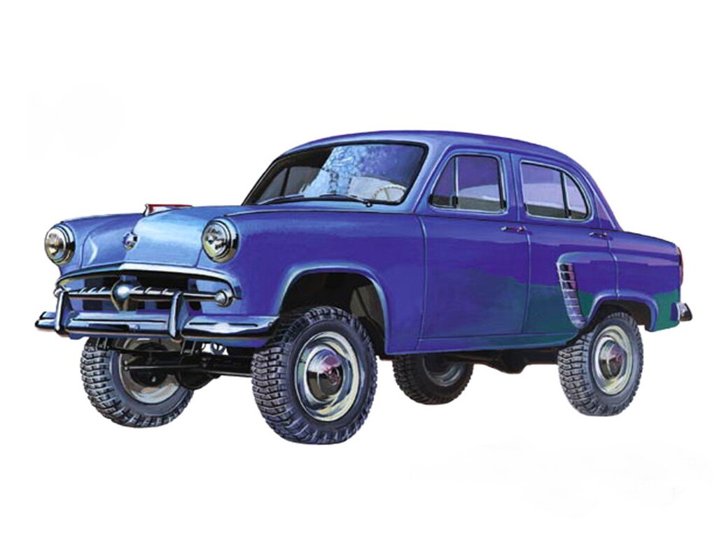 Москвич 410 (МЗМА-410) 1 поколение, седан (01.1957 - 01.1958)